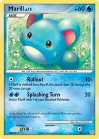 Marill 88/130 card from Diamond and Pearl