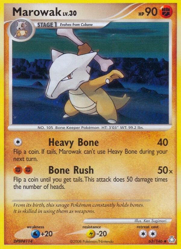Marowak 63/146 card from Legends Awakened