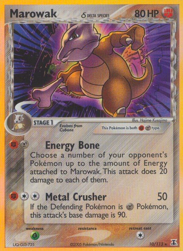 Marowak (Delta Species) 10/113 card from Delta Species