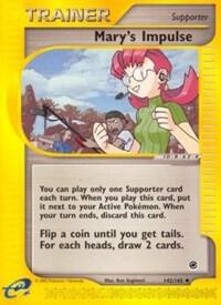 Mary's Impulse 142/165 card from Expedition