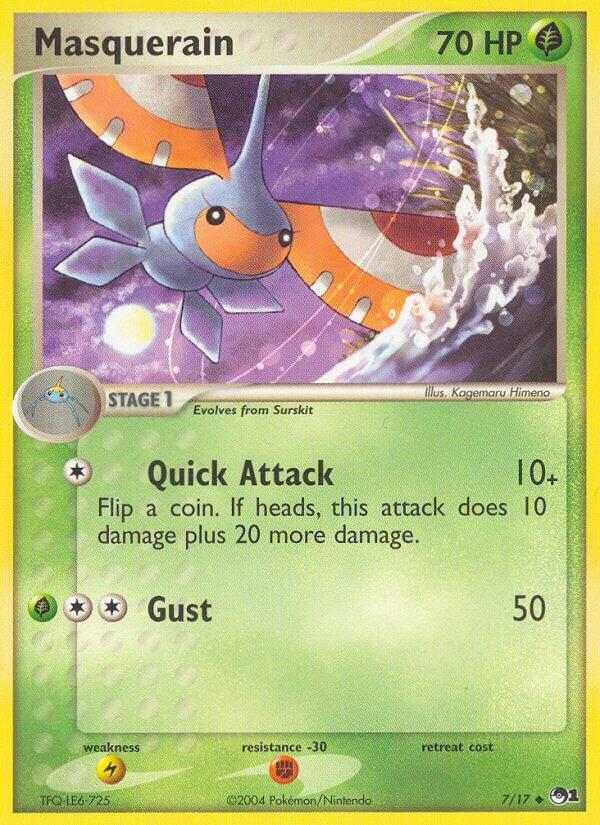 Masquerain 007/017 card from POP Series 1