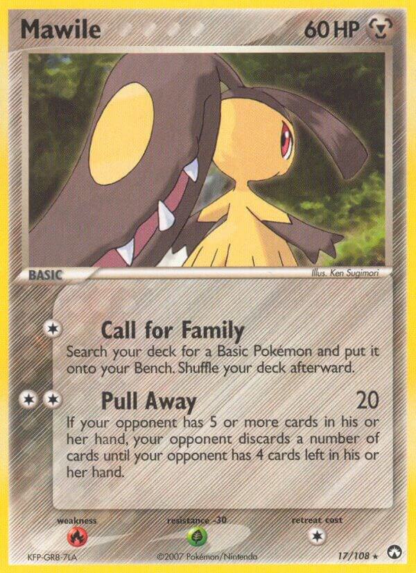 Mawile 17/108 card from Power Keepers