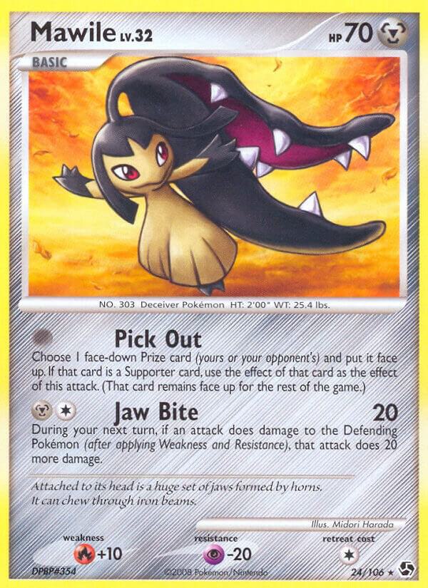 Mawile 24/106 card from Great Encounters