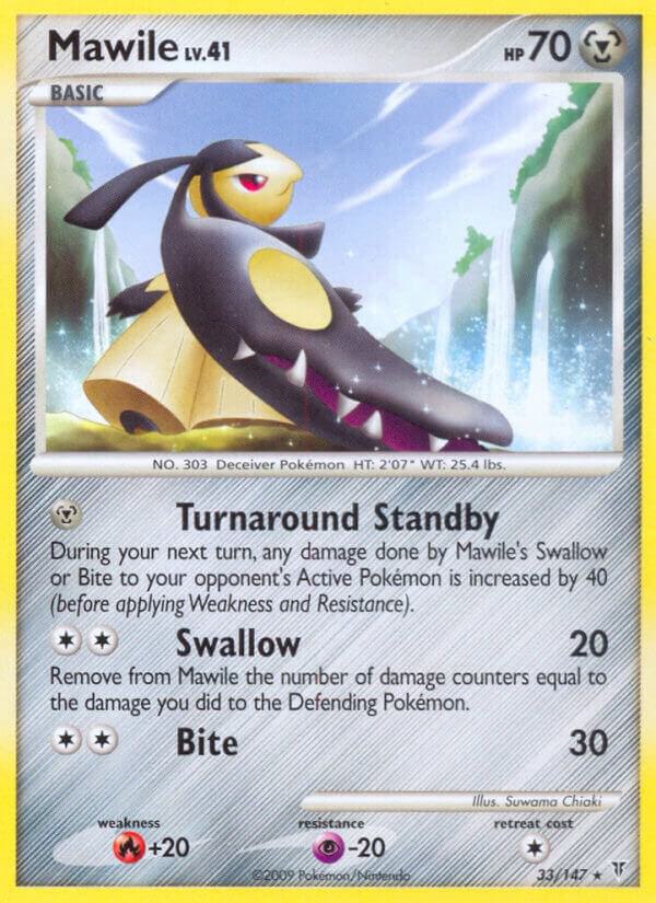 Mawile 33 card from Supreme Victors