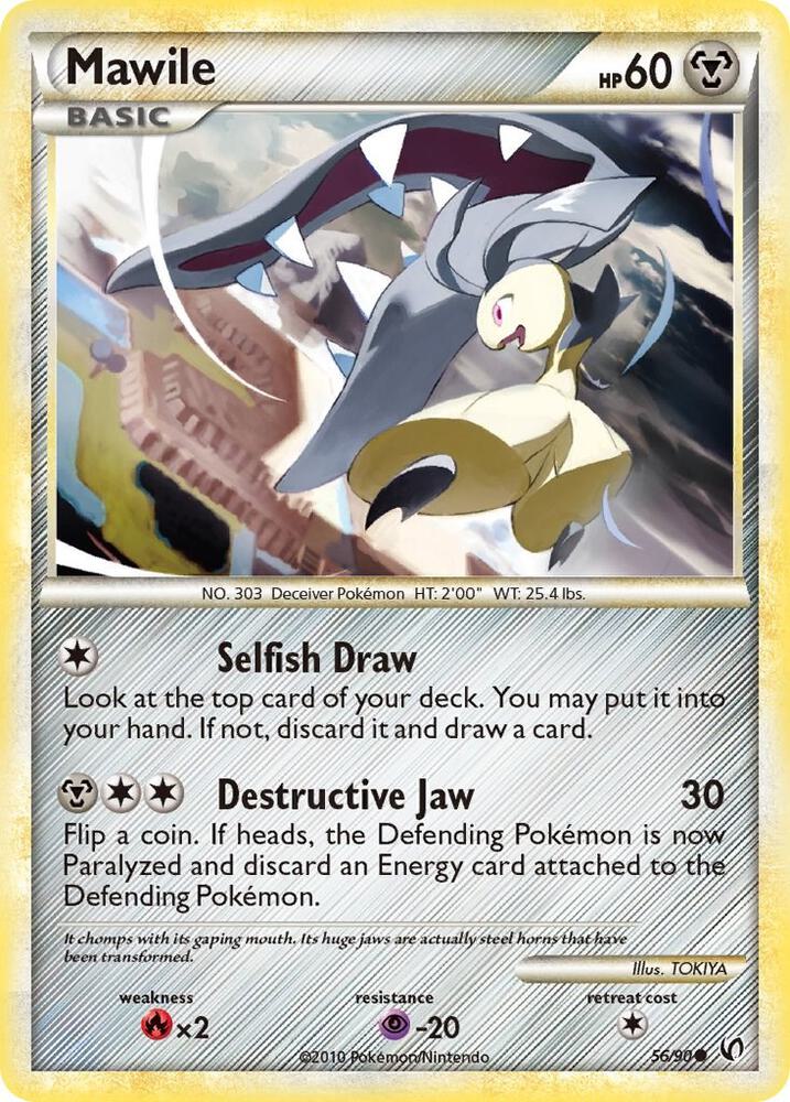 Mawile 56/90 card from Undaunted
