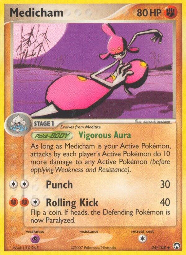 Medicham 34/108 card from Power Keepers