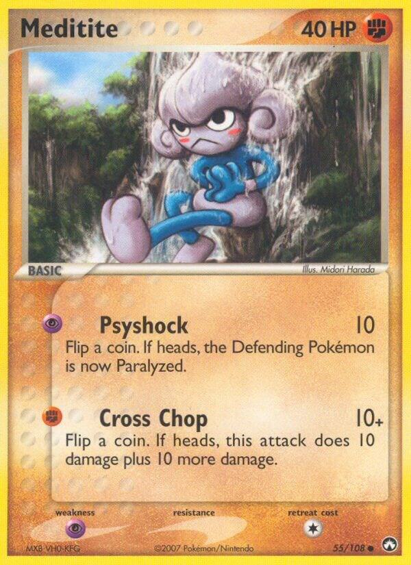 Meditite 55/108 card from Power Keepers
