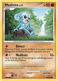 Meditite 89/130 card from Diamond and Pearl