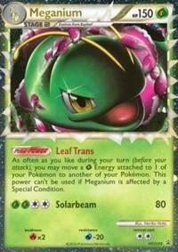Meganium (Prime) HGSS08 card from HGSS Promos