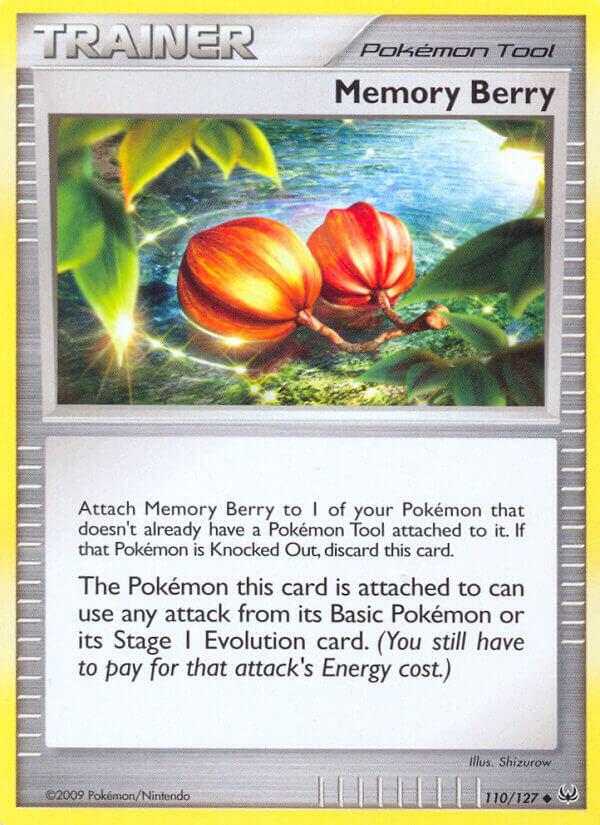 Memory Berry 110/127 card from Platinum