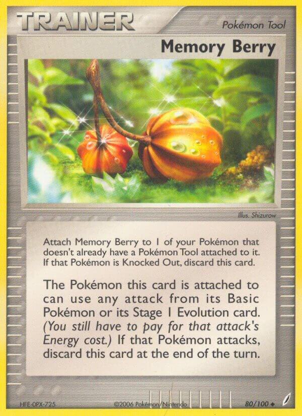 Memory Berry 80/100 card from Crystal Guardians