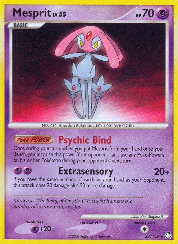 Mesprit 34/146 card from Legends Awakened