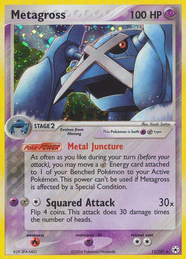 Metagross 11/101 card from Hidden Legends