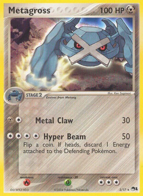 Metagross 002/017 card from POP Series 1