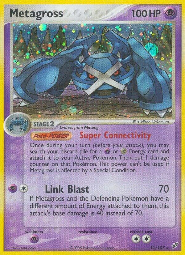 Metagross 11/107 card from Deoxys