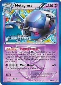 Metagross (Team Plasma) (Prerelease) BW75 card from Black and White Promos