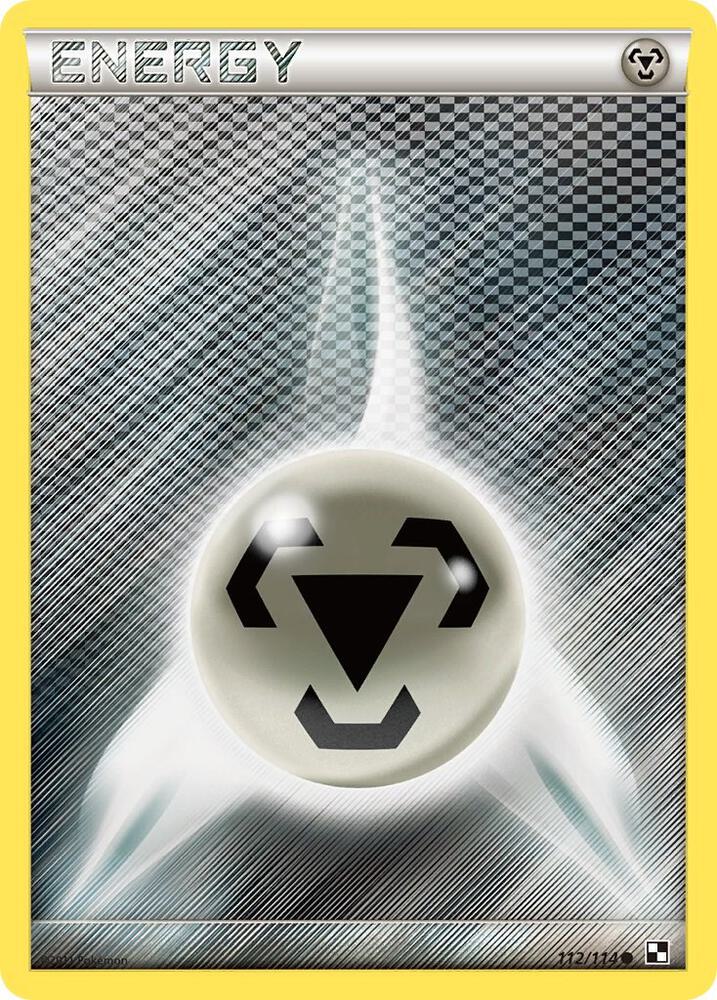 Metal Energy (Basic) 112/114 card from Black and White