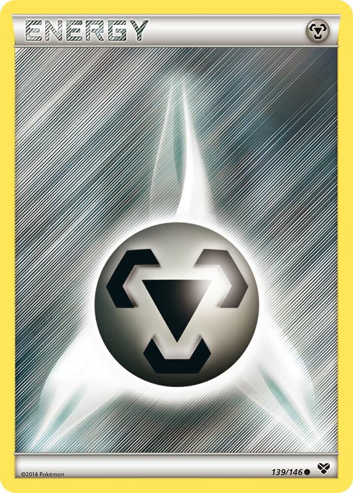 Metal Energy (Basic) 139/146 card from XY Base Set
