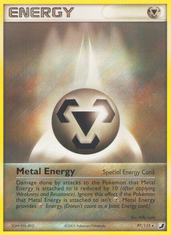 Metal Energy (Special) 97/115 card from Unseen Forces