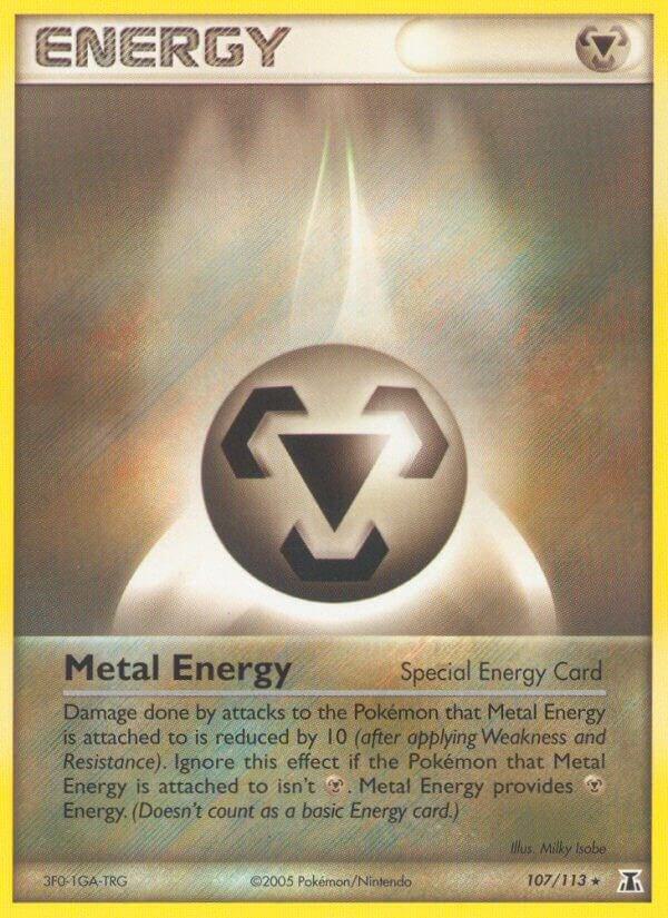 Metal Energy (Special) 107/113 card from Delta Species
