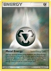 Metal Energy (Special) 95/110 card from Holon Phantoms
