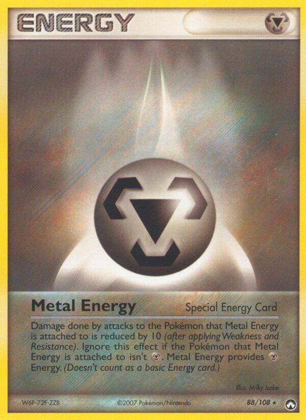 Metal Energy (Special) 88/108 card from Power Keepers