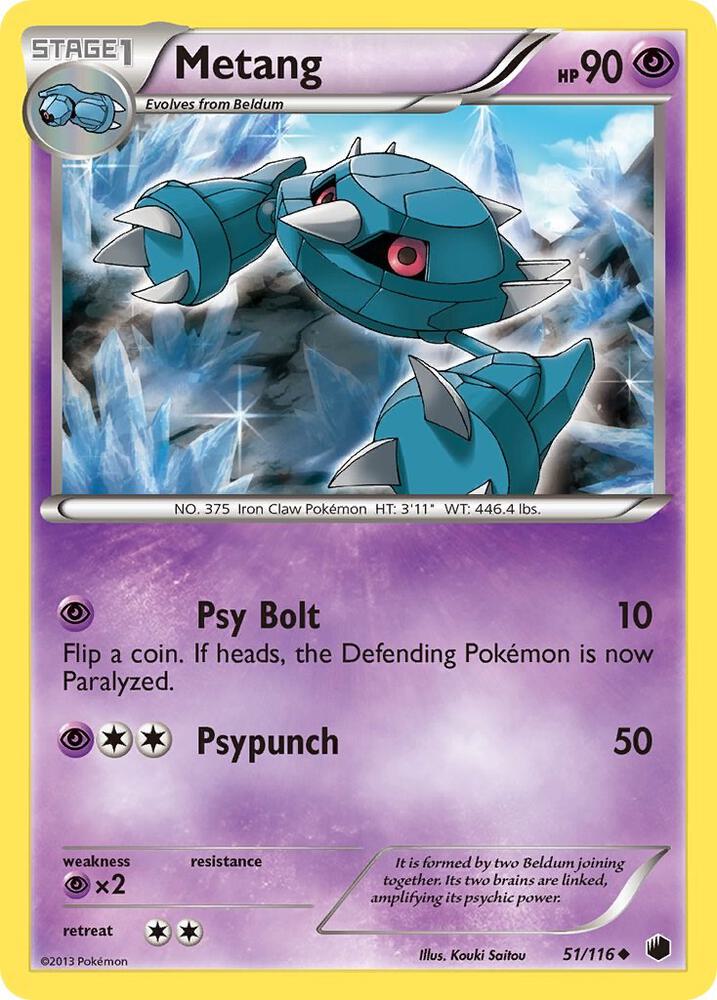 Metang 51/116 card from Plasma Freeze