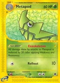 Metapod 087/165 card from Expedition