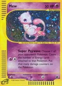 Mew (19) 019/165 card from Expedition