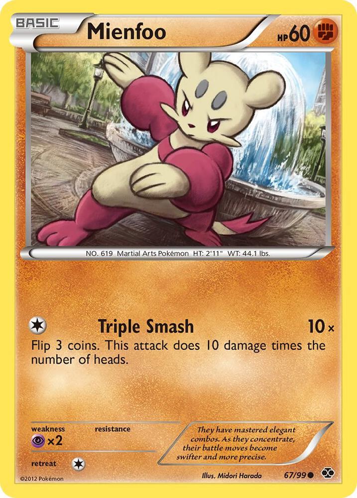 Mienfoo 67/99 card from Next Destinies