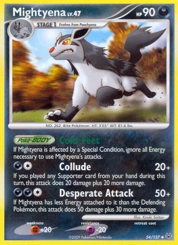 Mightyena 54/127 card from Platinum