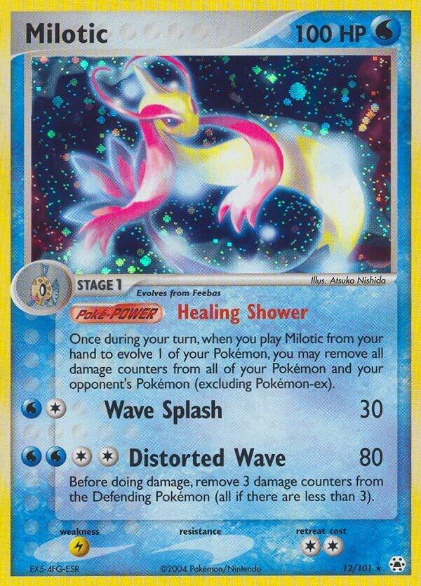 Milotic 12/101 card from Hidden Legends