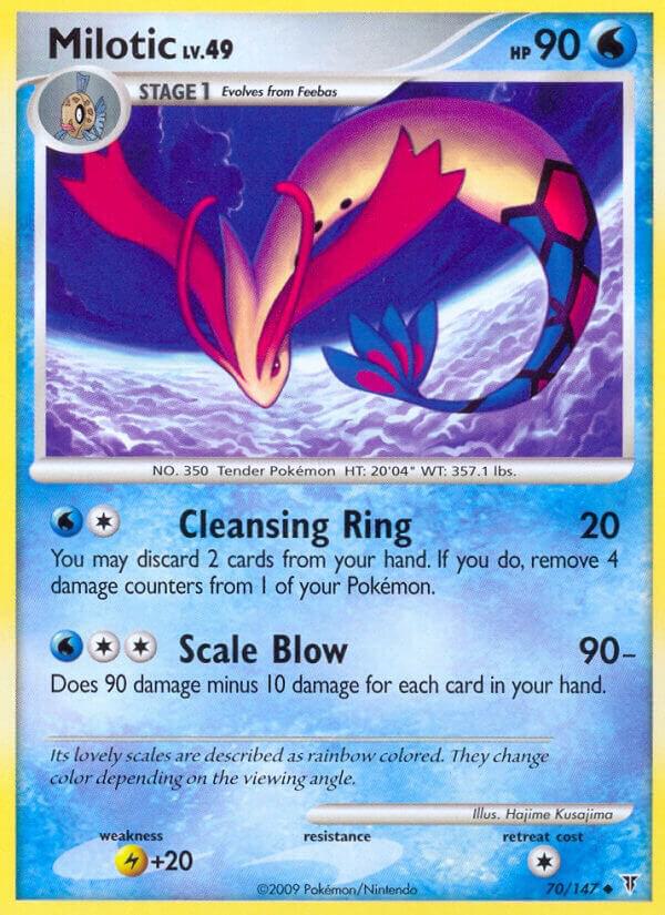 Milotic 70 card from Supreme Victors