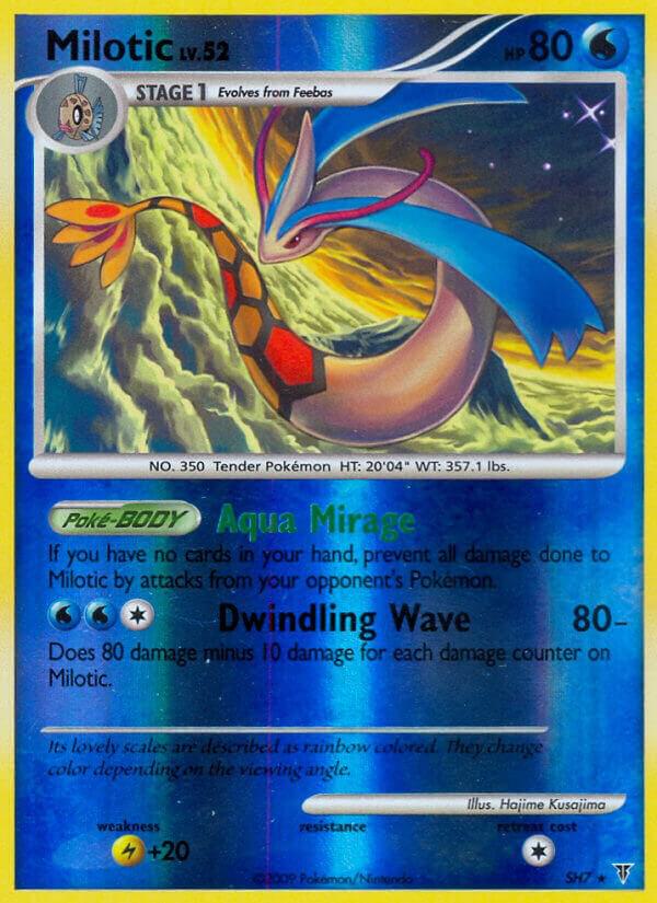Milotic (Shiny) SH7 card from Supreme Victors