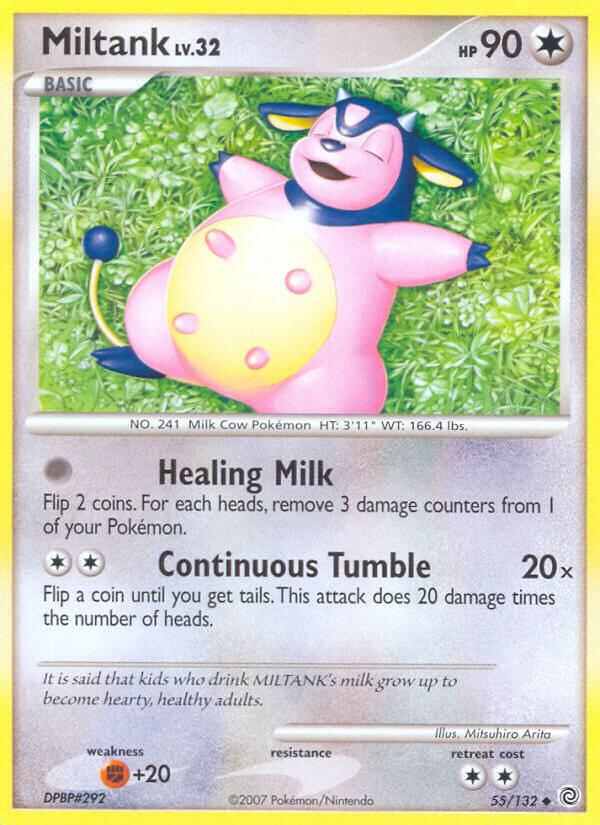 Miltank 55/132 card from Secret Wonders