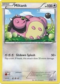 Miltank 27/39 card from Kalos Starter Set