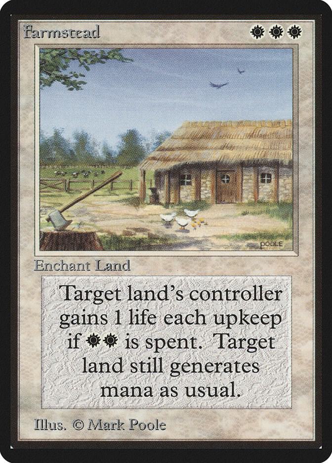 Farmstead card from Beta Edition