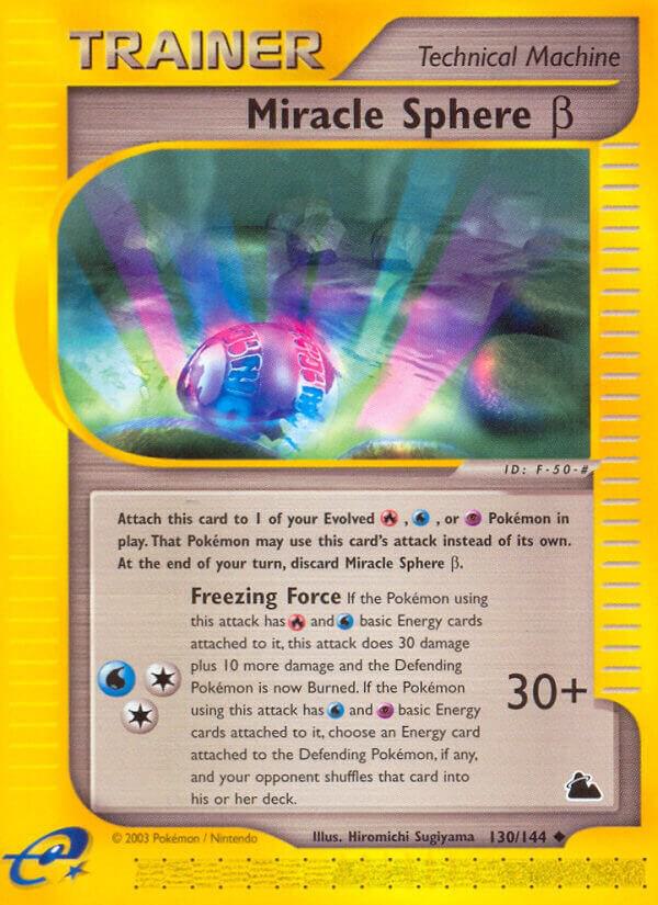 Miracle Sphere Beta 130/144 card from Skyridge