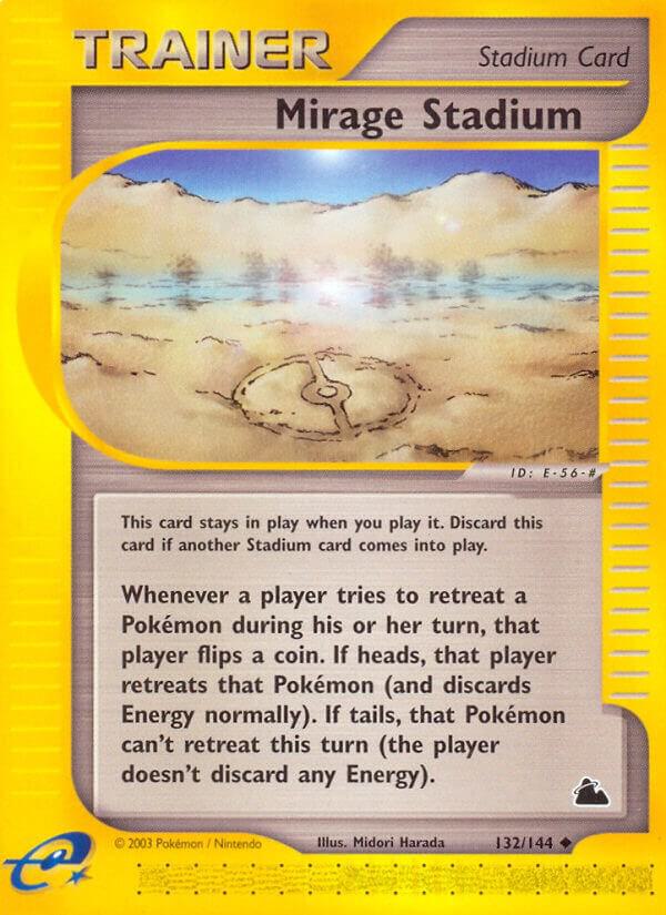 Mirage Stadium 132/144 card from Skyridge