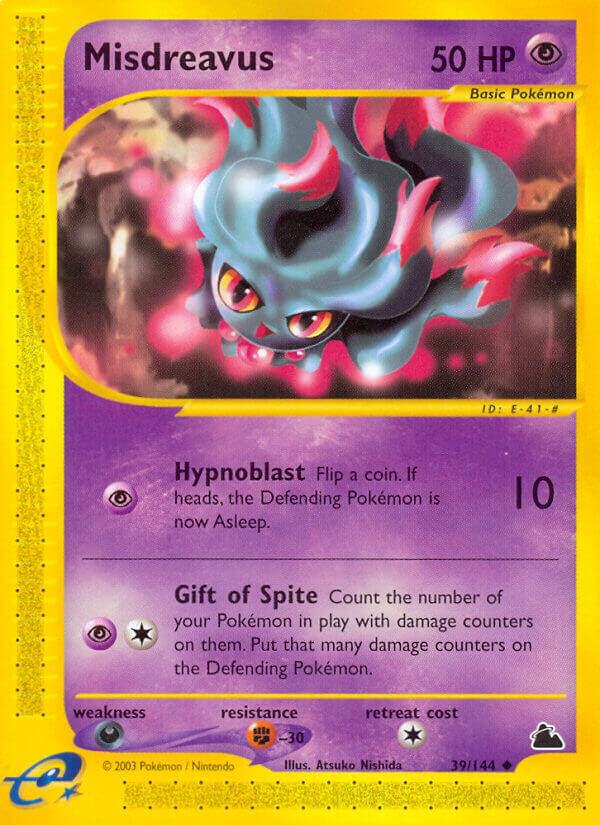 Misdreavus 039/144 card from Skyridge