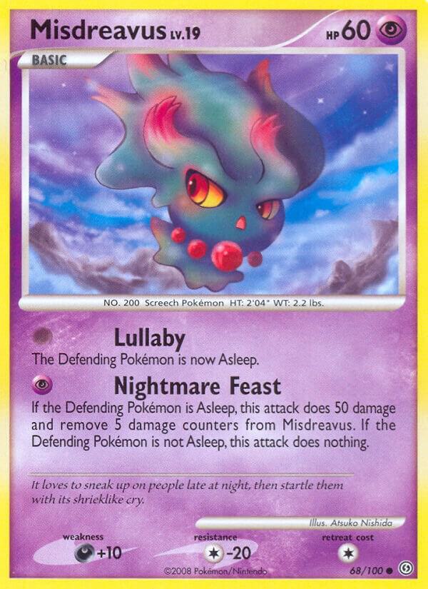 Misdreavus 68/100 card from Stormfront