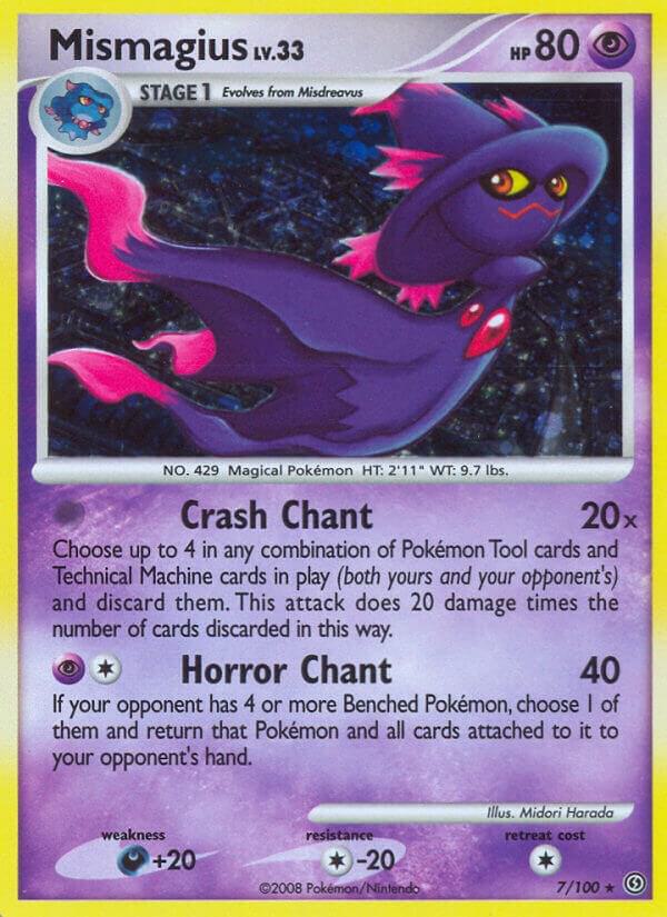 Mismagius 7/100 card from Stormfront
