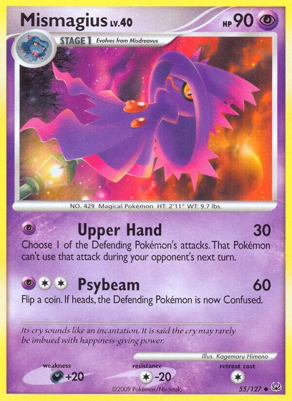 Mismagius 55/127 card from Platinum