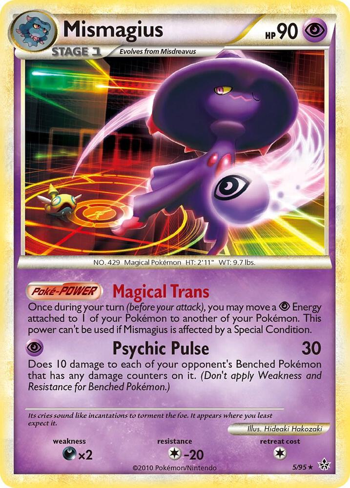 Mismagius 5/95 card from Unleashed