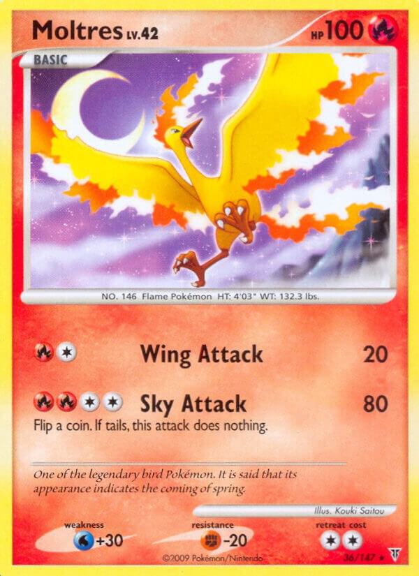 Moltres 36 card from Supreme Victors