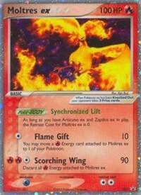 Moltres ex (EX Collector's Window Tins) 031 card from Nintendo Promos