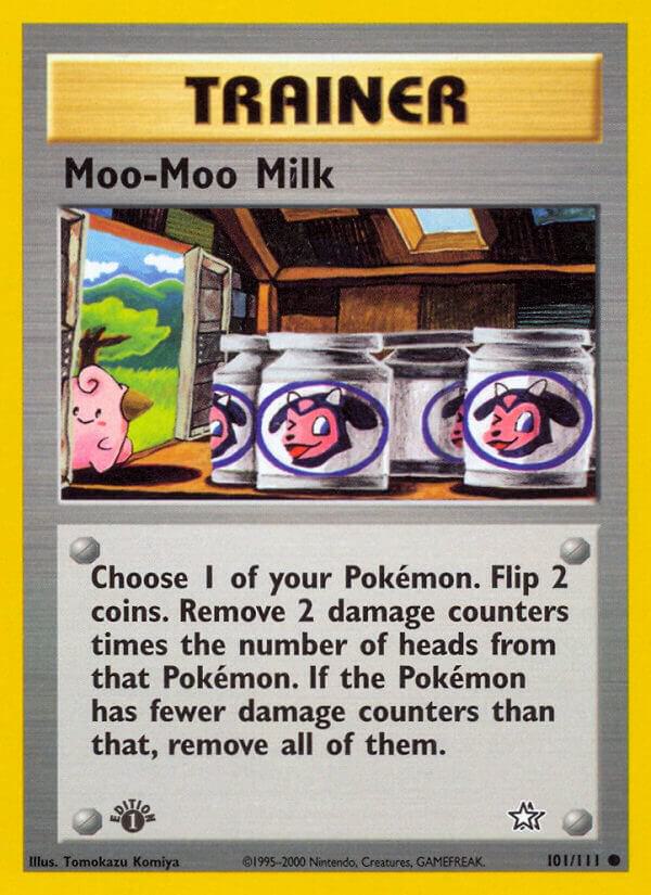Moo-Moo Milk 101/111 card from Neo Genesis