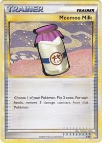 Moomoo Milk (#1) 1/30 card from HGSS Trainer Kit: Gyarados & Raichu
