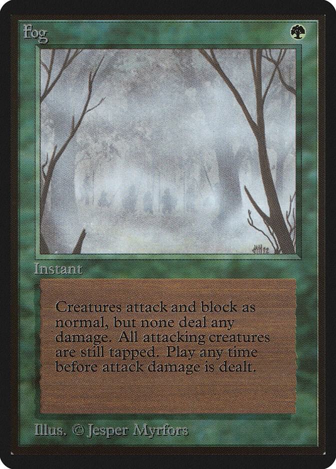 Fog card from Beta Edition