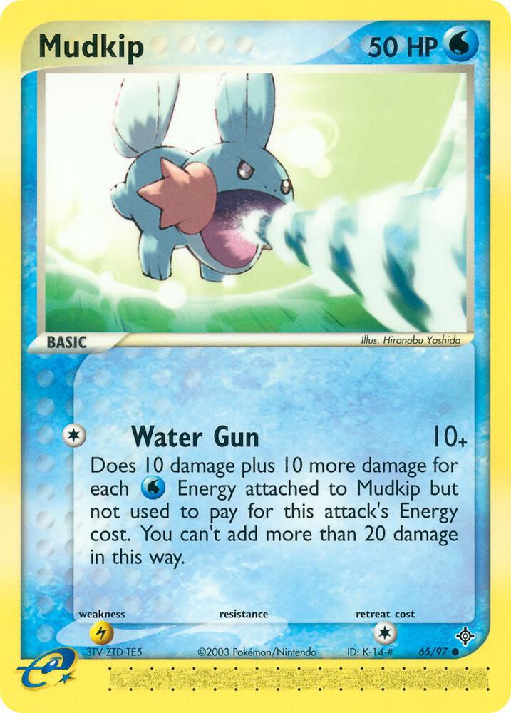 Mudkip 65/97 card from Dragon